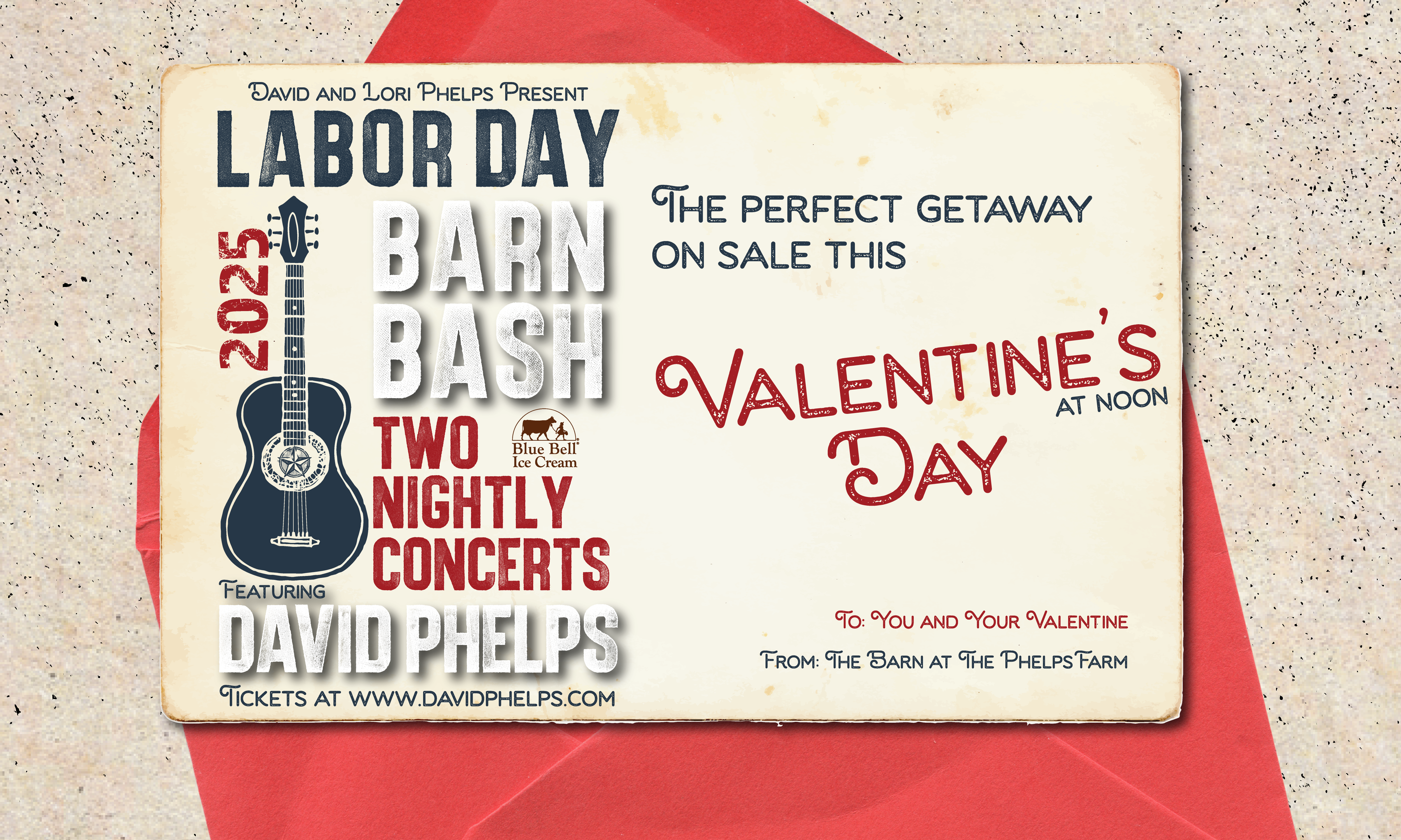 Labor Day Barn Bash 2025 Tickets On Sale This Valentine’s Day!